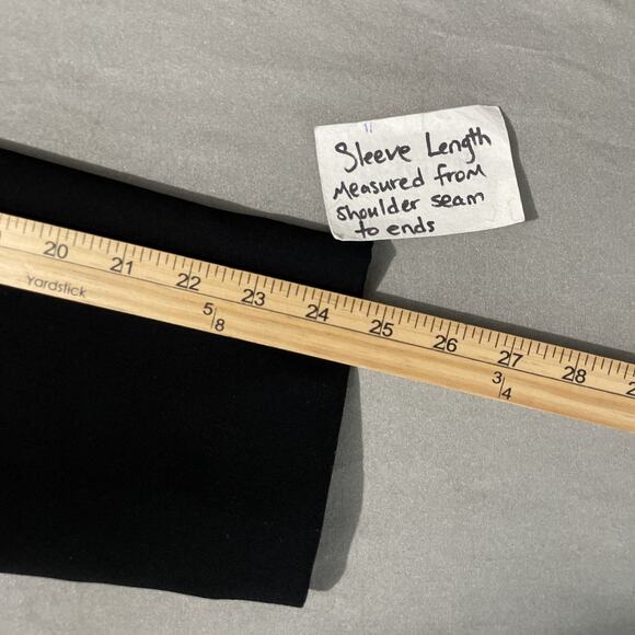 Studio I Longline Blazer Size 18 Black Jacket Office Event Goth Classic Evening - Picture 13 of 14